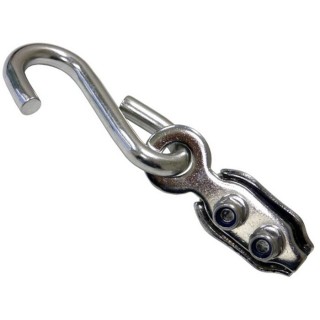 Lane Rope Long Clamp Set With 'S' Hook